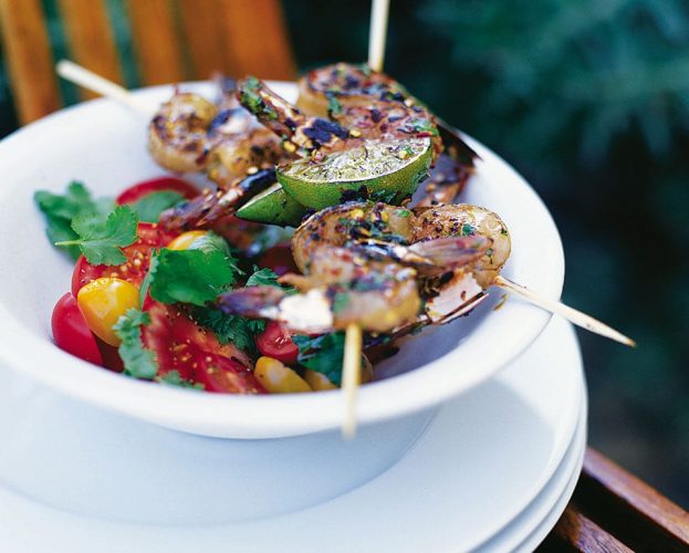 sweet and sour prawns