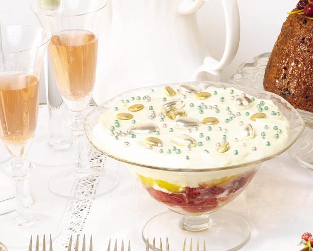 cardamon and bay trifle