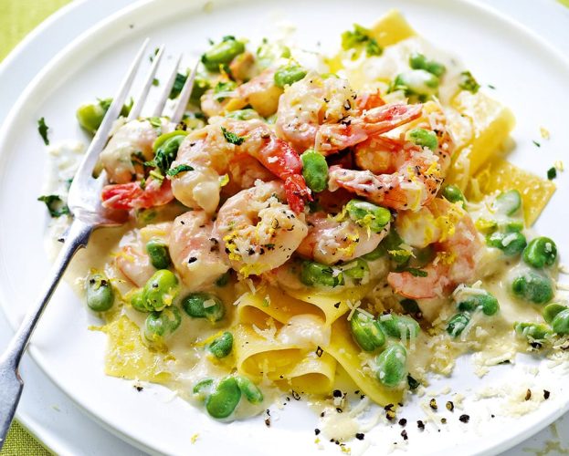 prawn lasagne