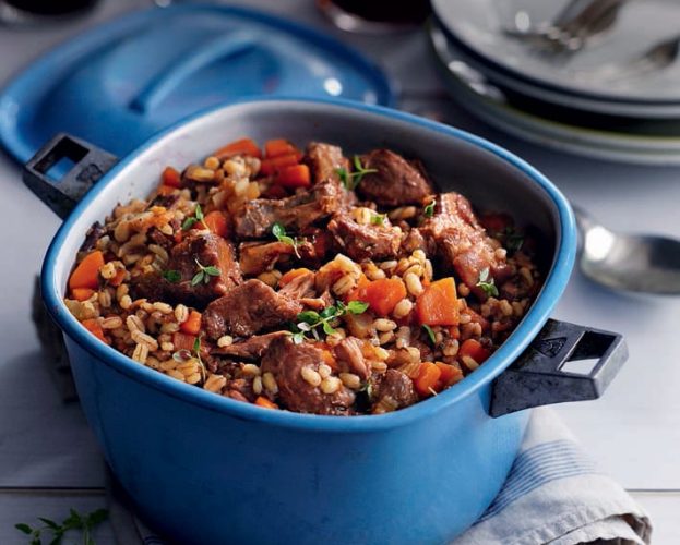 pork pearl barley stew