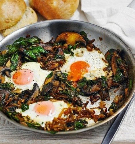 Fried eggs