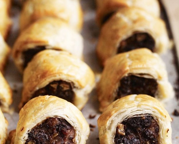 black pudding sausage rolls
