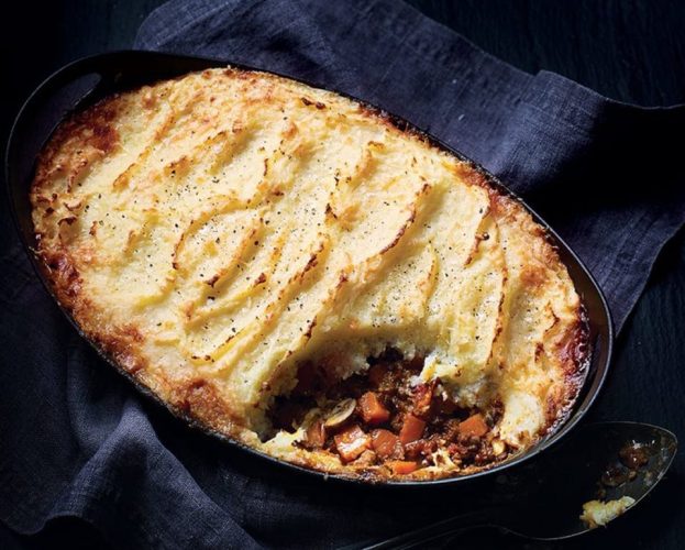 Healthier shepherd's pie