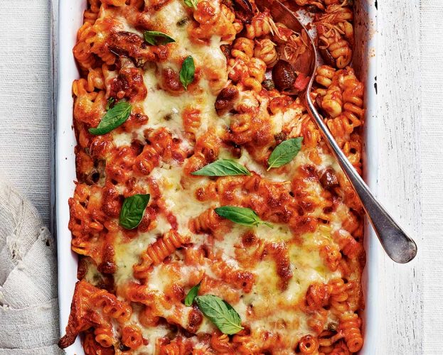 Puttanesca-tuna-pasta-bake