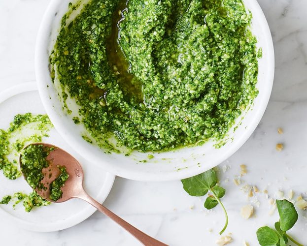 watercress pesto