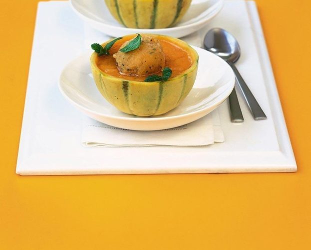 iced melon soup