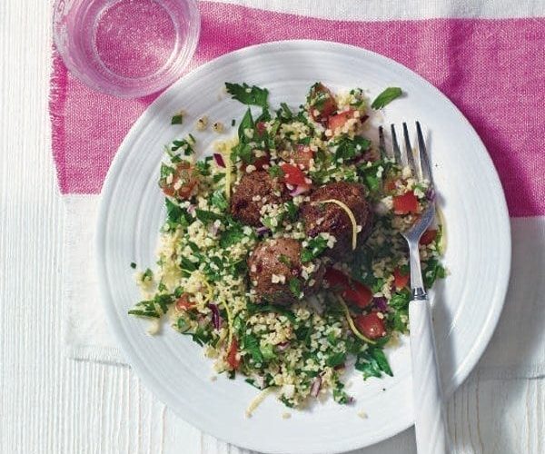 spiced lamb meatballs