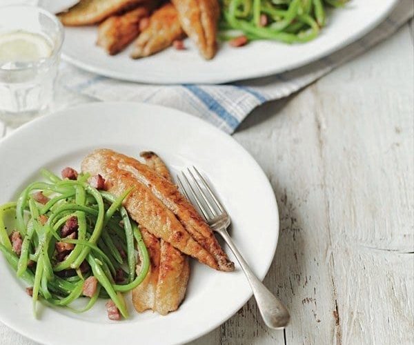 pan-fried mackerel