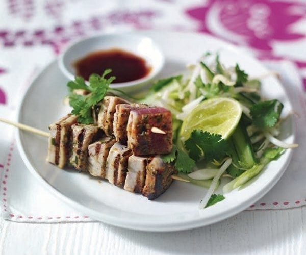 tuna skewers