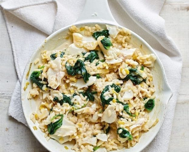 smoked haddock risotto