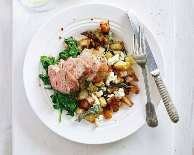 Easy pork tenderloin midweek recipe