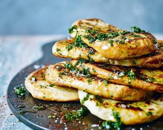 warm flatbreads