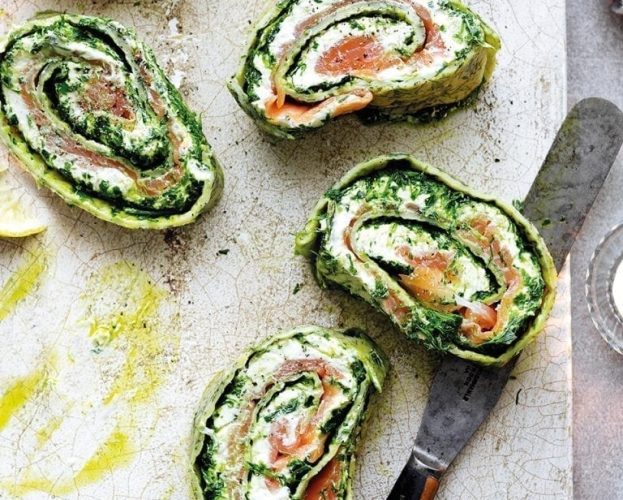 Salmon roulade recipe