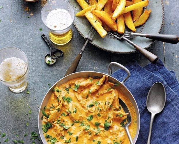 indian chicken and chips