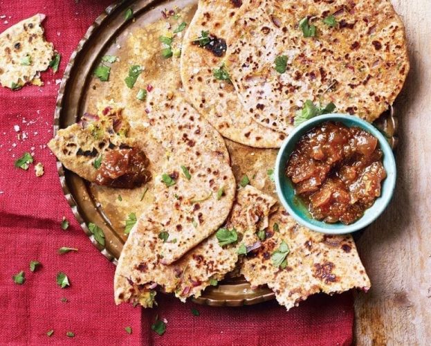 Sattu parathas