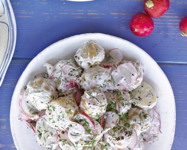 New potato salad