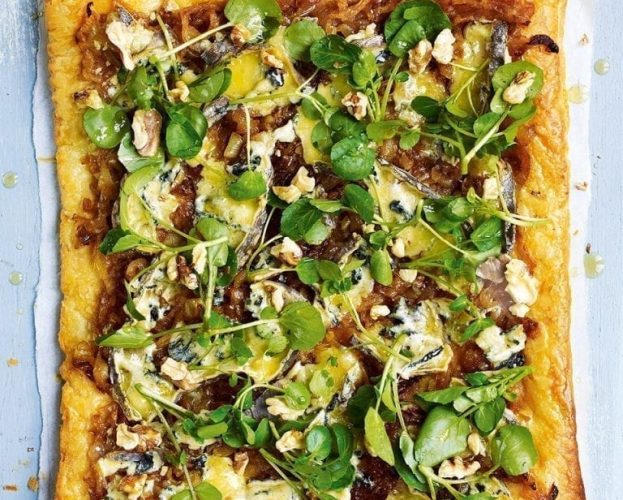 Blue cheese tart