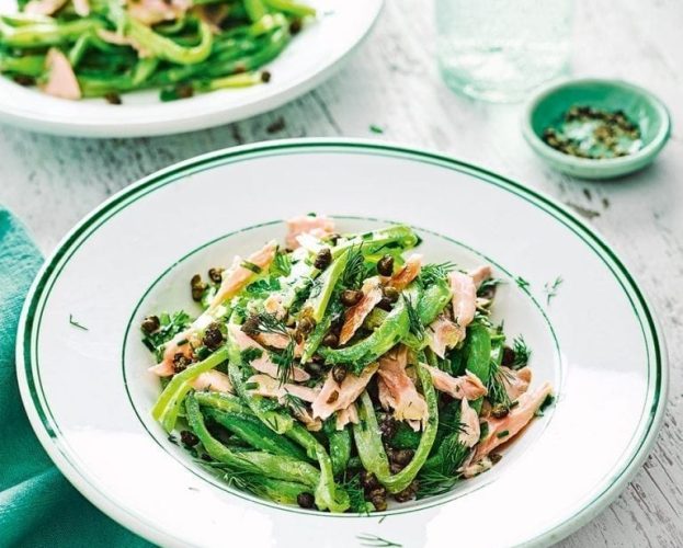 Runner bean spaghetti