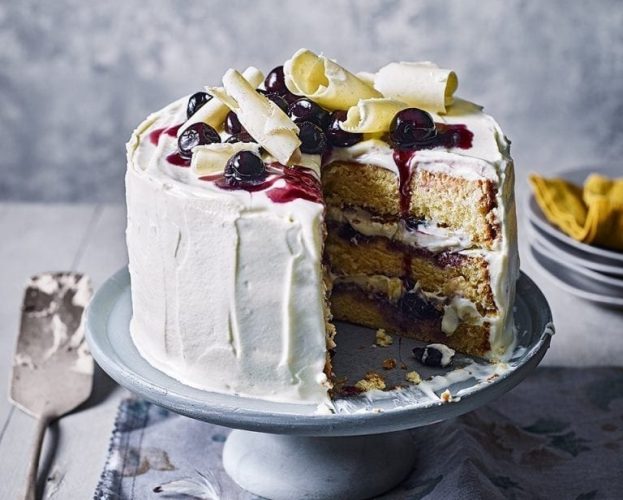 White forest gateau