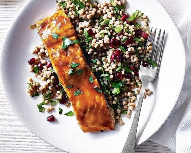 glazed salmon