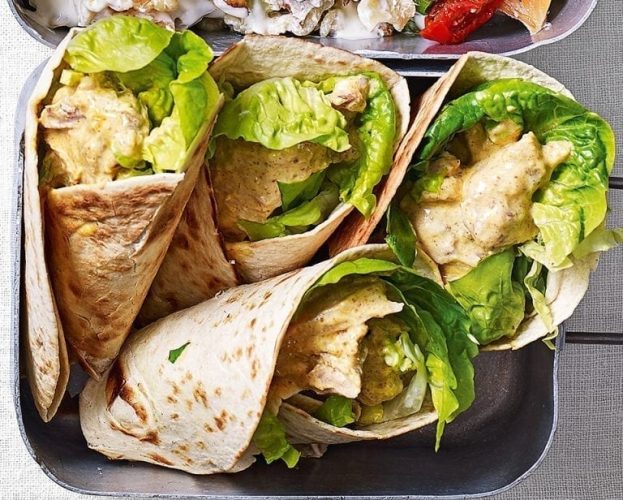 chicken wraps