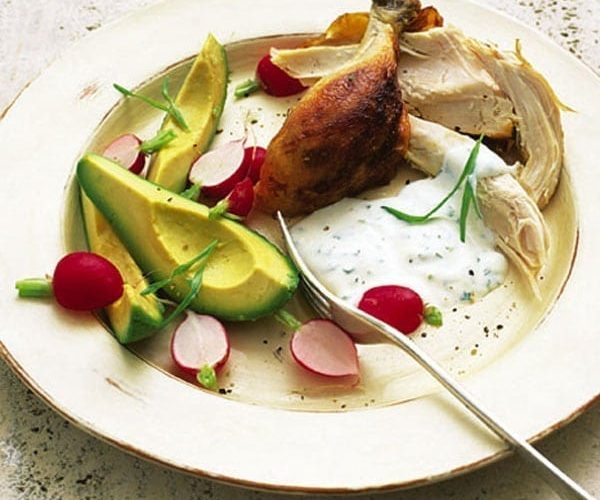 warm chicken salad