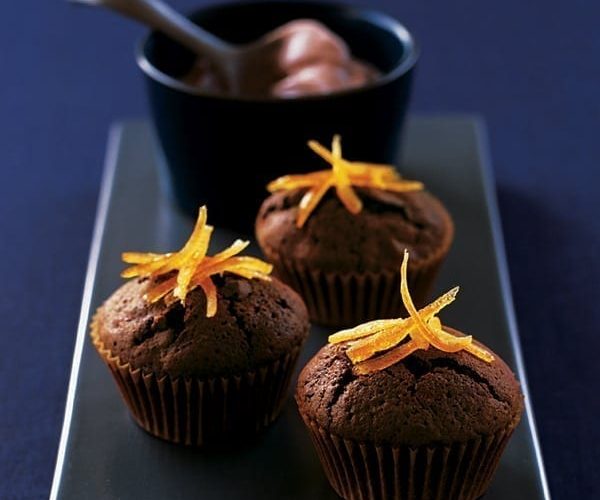 Chocolate orange cupcakes