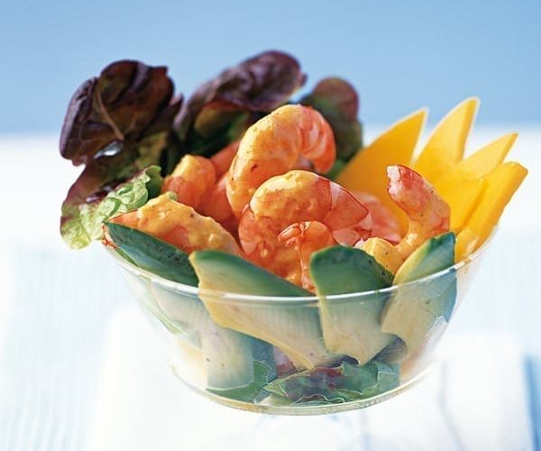 prawn and mango cocktail