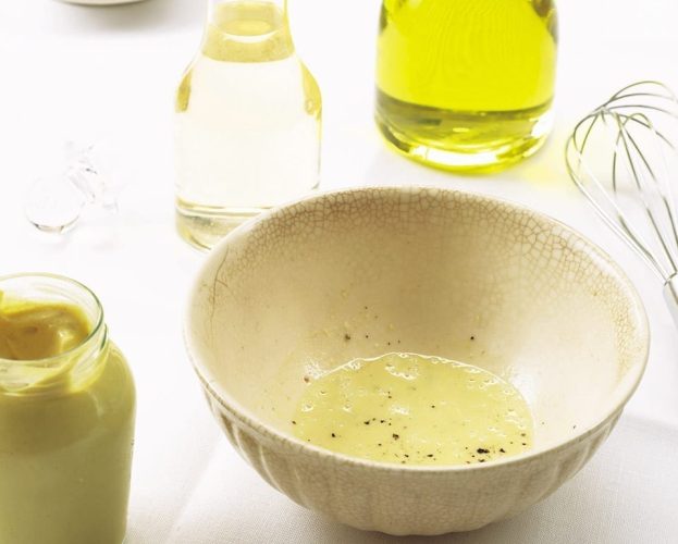 Vinaigrette in a bowl
