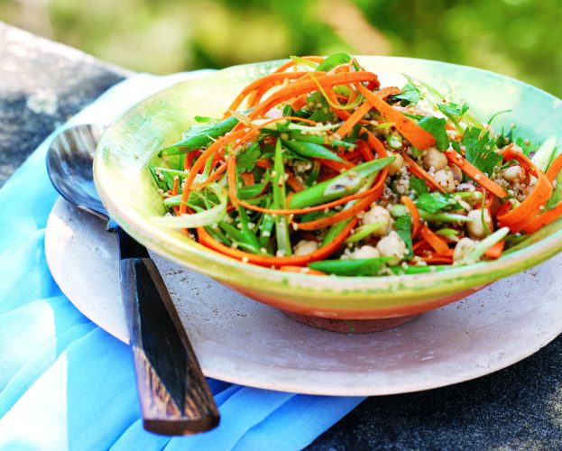 carrot bulgur wheat salad