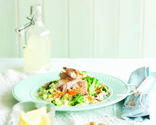mackerel and couscous salad