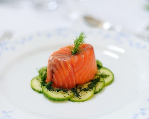 smoked salmon terrine