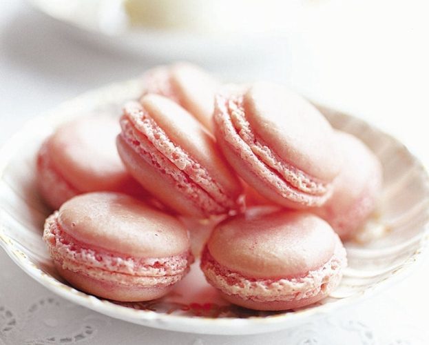 Pink macaroons