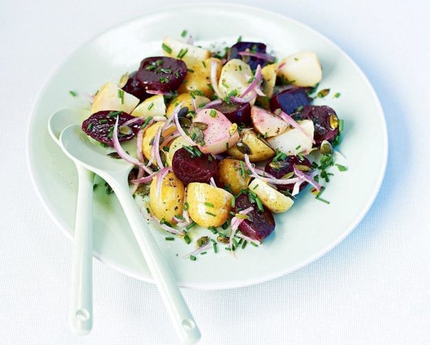 beetroot potato salad