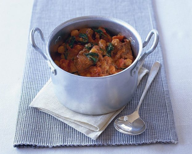 paprika pork with chickpeas