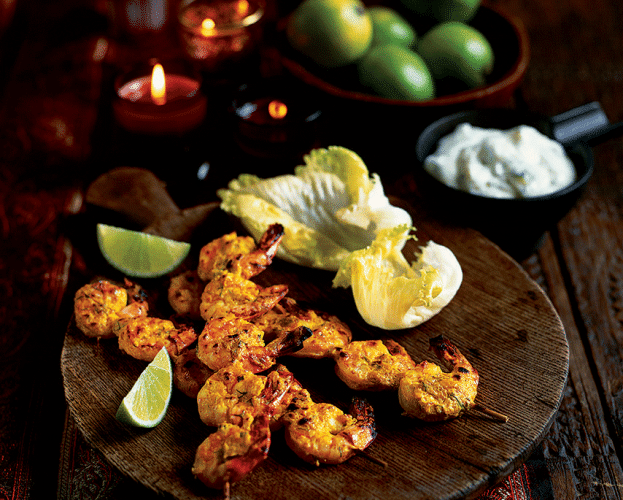spicy prawns