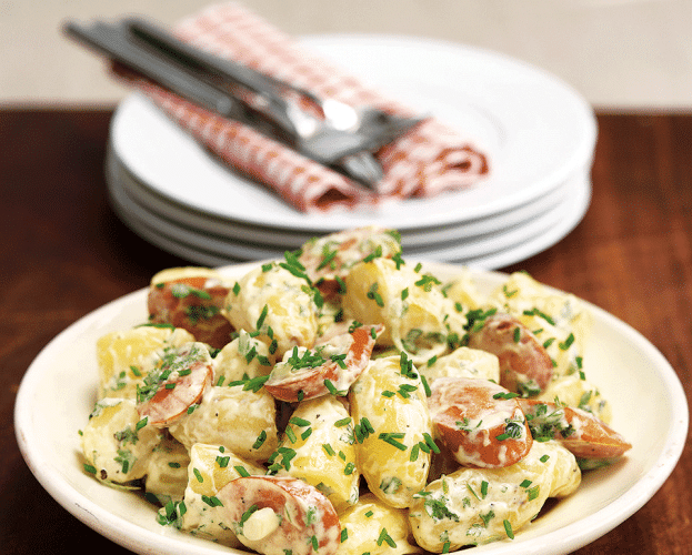 sausage and potato salad