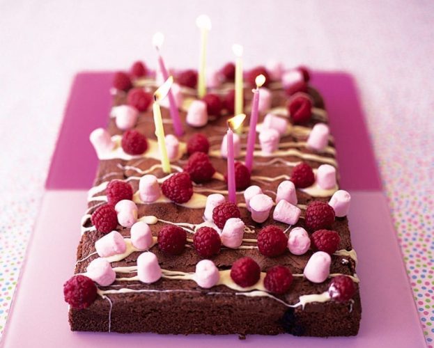 Chocolate tray bake