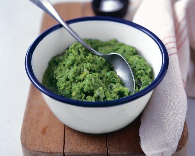Pea puree