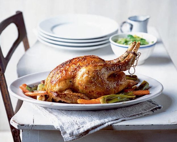 How to carve a chicken