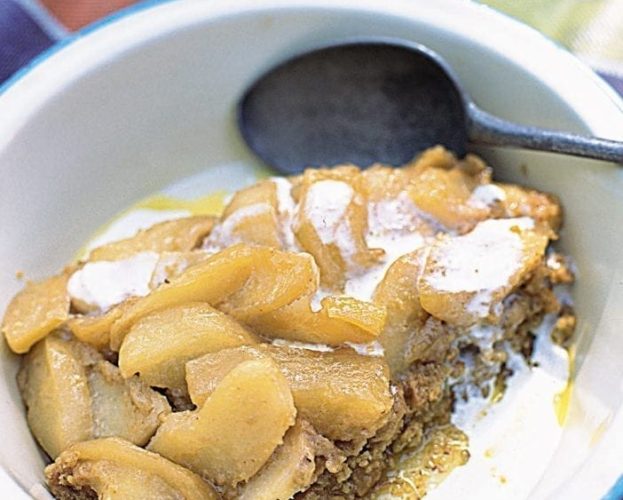 toffee apple tart