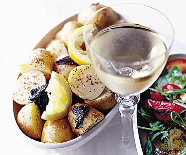 minted new potatoes