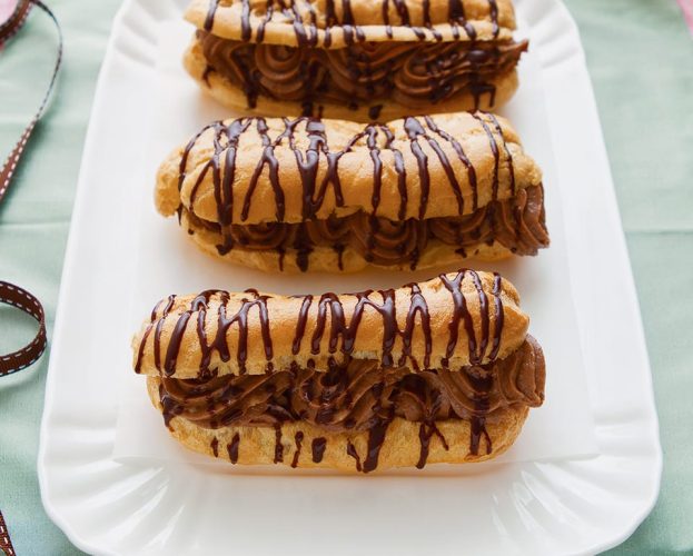 chestnut eclairs
