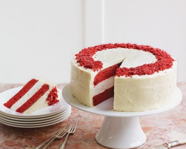 red velvet cheesecake