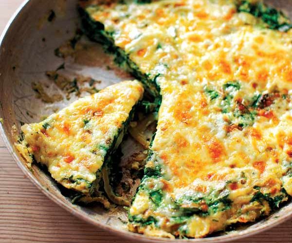 spinach tortilla