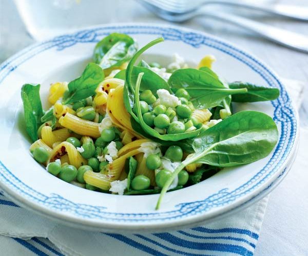 spinach pasta salad