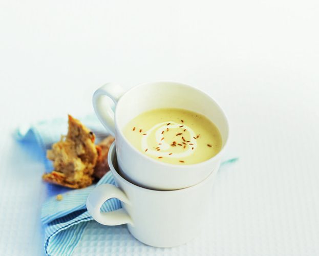 spiced celeriac soup