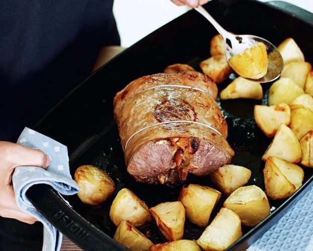 loin of lamb with apricot stuffing