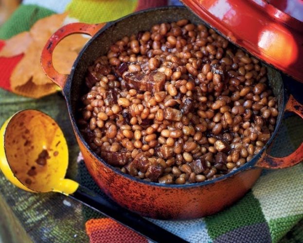Boston baked beans with chipotle