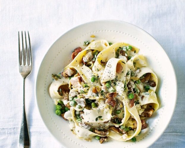 pancetta chestnut pasta